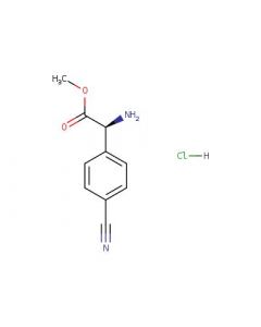 Astatech METHYL (S)-2-AMINO-2-(4-CYANOPHENYL)ACETATE HCL; 0.25G; Purity 95%; MDL-MFCD24410922